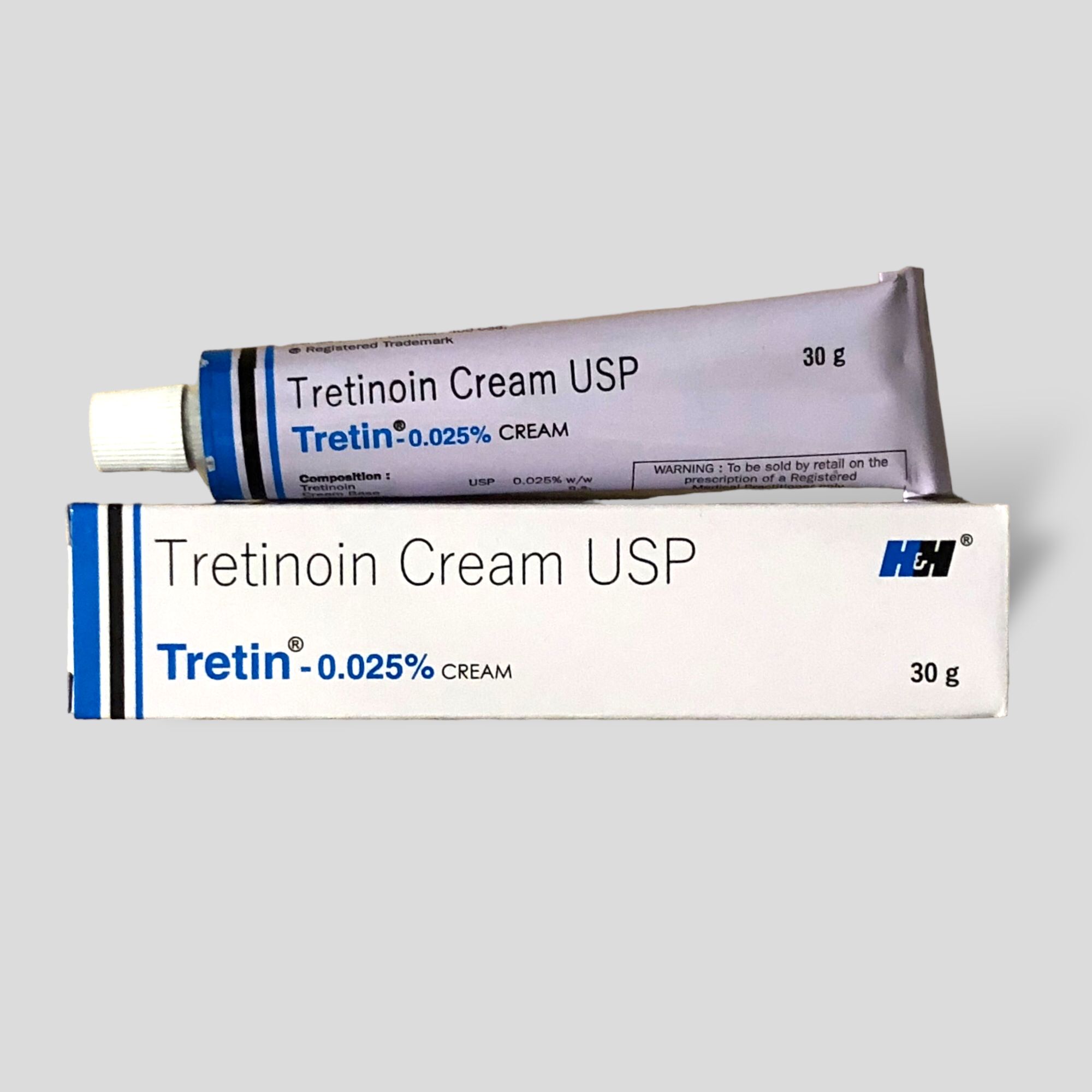 Tretinoin cream Tretin 0.025% (30g, exp. date 01/2027) - Image 2
