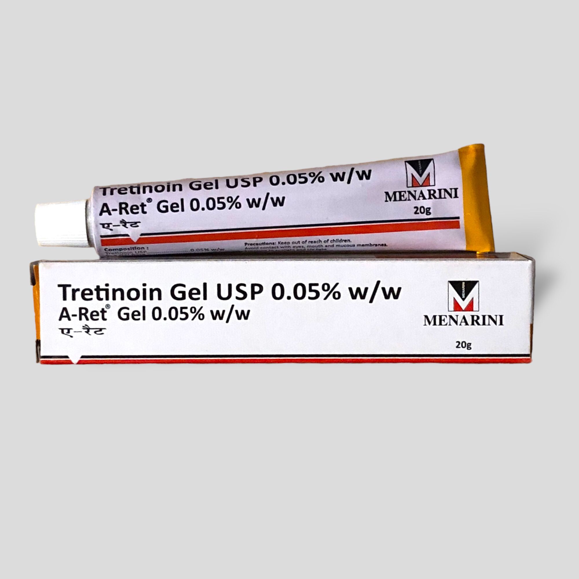 Tretinoin gel A-ret 0.05% (20g, exp. date 07/27) - Image 2