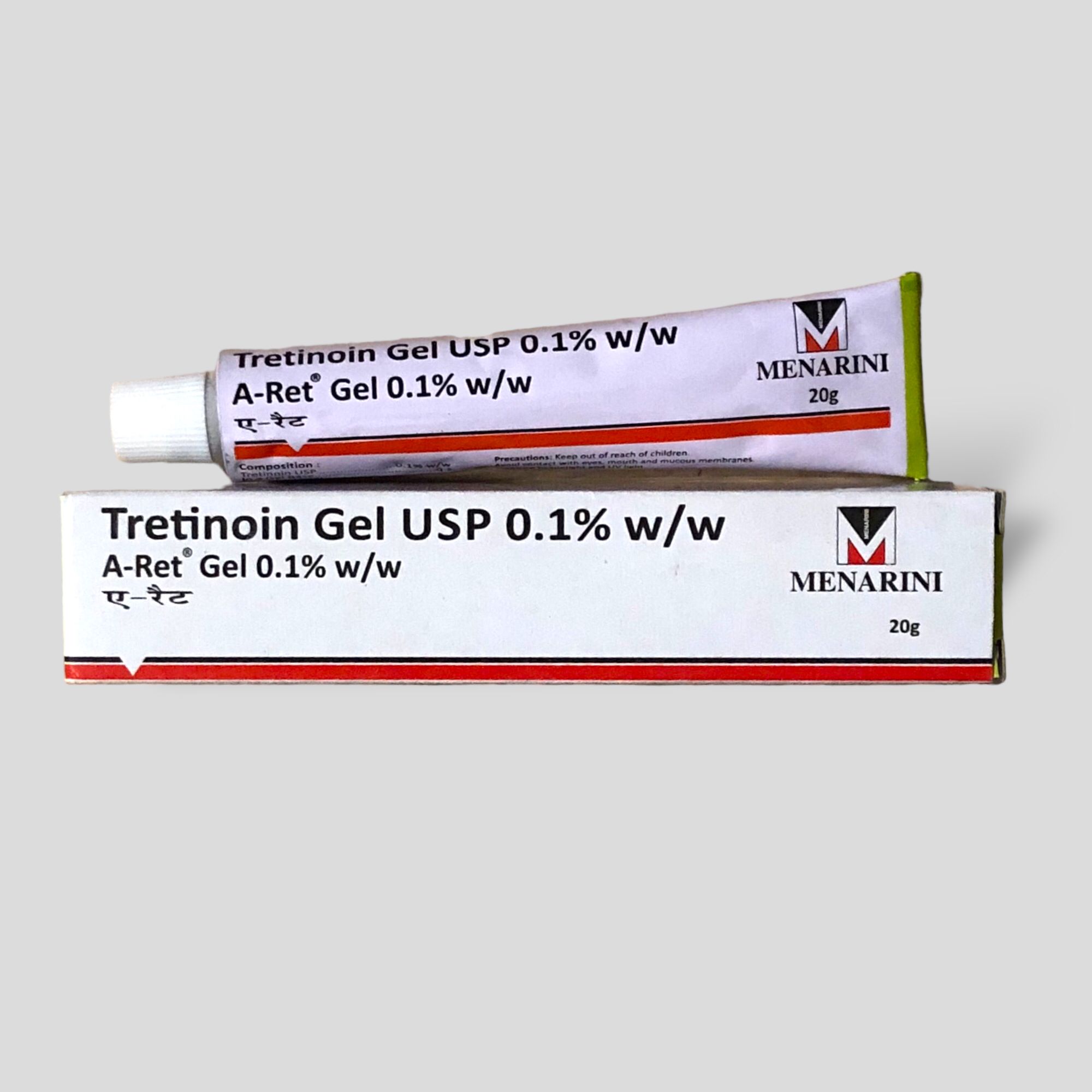 Tretinoin gel A-ret 0.1% (20g, exp. date 10/2027) - Image 2