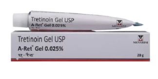 Menarini A-ret 0.025 tretinoin gel