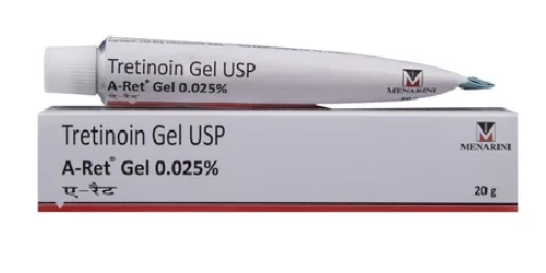 Menarini A-ret 0.025 tretinoin gel